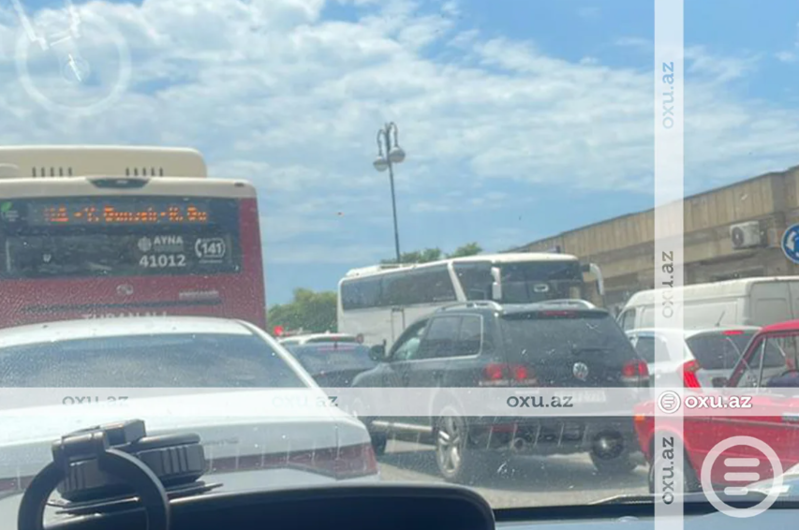 Bakıda yeddi avtomobil toqquşdu: Zəncirvari qəzanın TƏFƏRRÜATI AÇIQLANDI