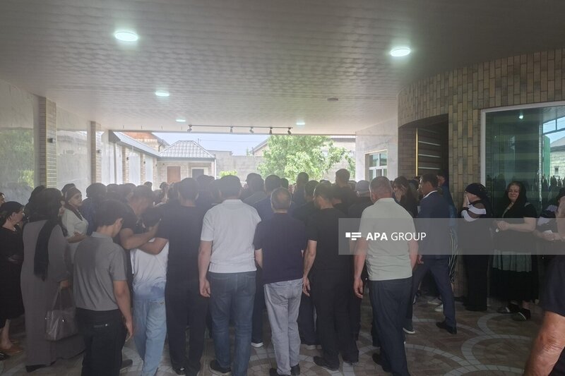 Gəmiyə hücumda həlak olan Fuad Orucov Xaçmazda dəfn edildi (FOTO)