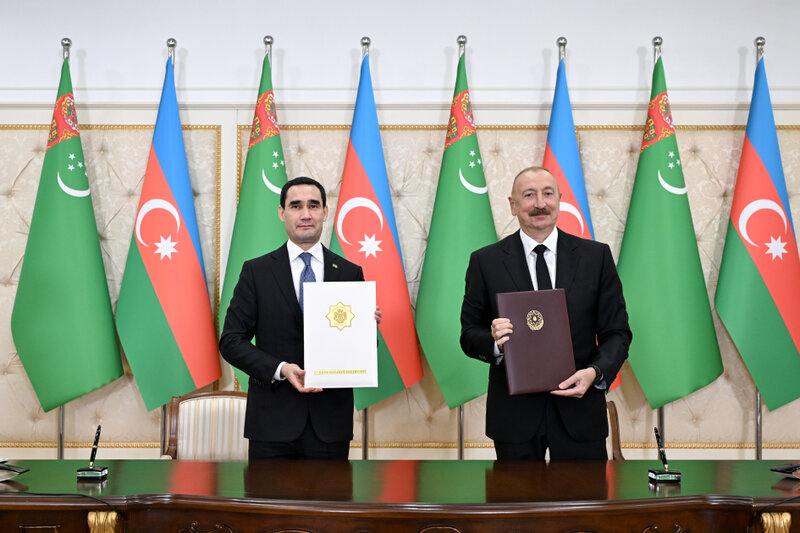 Azərbaycan-Türkmənistan münasibətləri dostluğa və strateji tərəfdaşlığa söykənir