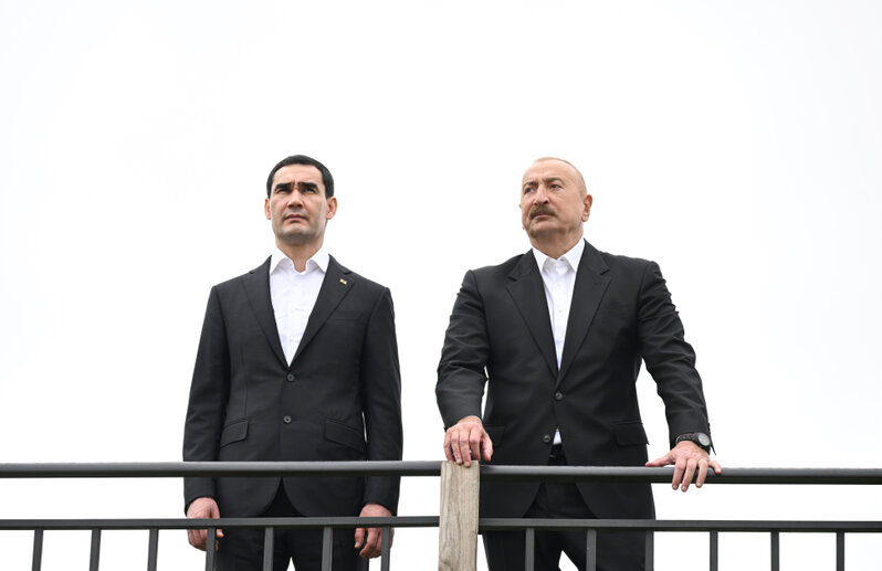 Türkmənistan Prezidentinə Qarabağ atı hədiyyə edilib