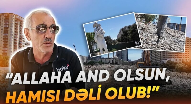 Yeni Günəşlidəki parkda nə baş verir? - VİDEO