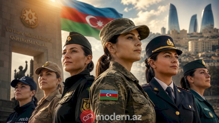 Azərbaycan Ordusundakı qadınların sayı açıqlandı