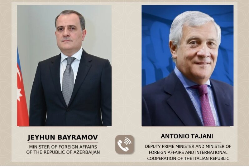 Ceyhun Bayramov Antonio Tayani ilə DANIŞDI - Nələr müzakirə edildi?