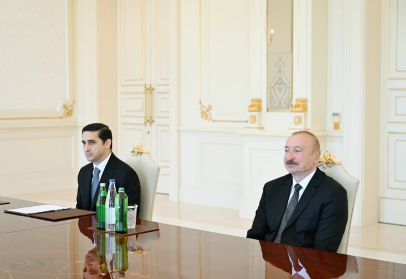 İlham Əliyev Türkiyənin ədliyyə nazirini qəbul edib - FOTO