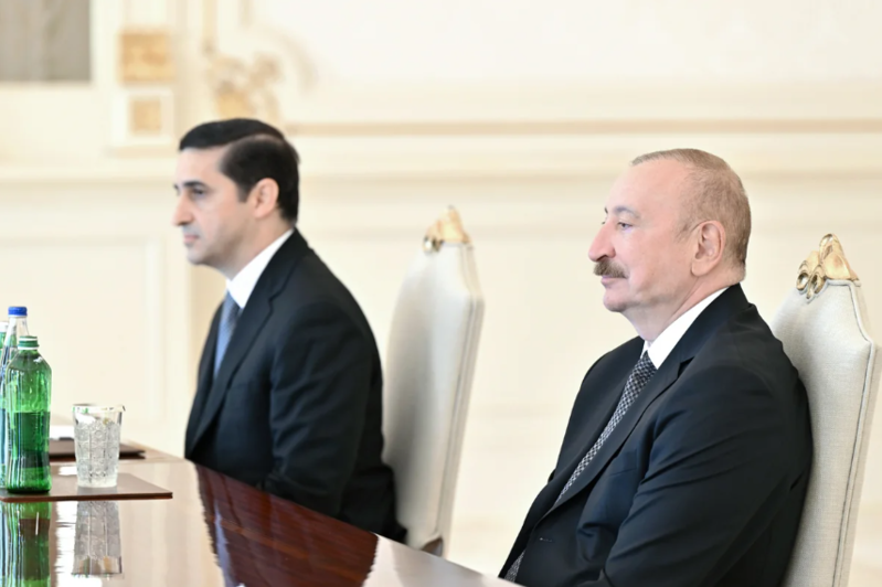 İlham Əliyev Türkiyənin ədliyyə nazirini qəbul edib - FOTO
