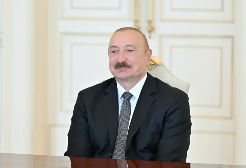 Azərbaycan Prezidenti ABŞ Senatının Xarici Əlaqələr Komitəsinin üzvünü qəbul edib - FOTO