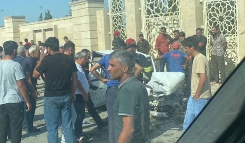 Qobustanda ağır qəza: Ölən var - FOTO - VİDEO
