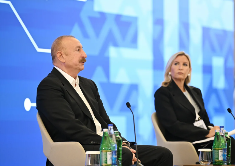 İlham Əliyevin iştirakı ilə IV Şuşa Qlobal Media Forumunun açılış mərasimi keçirilir - CANLI YAYIM