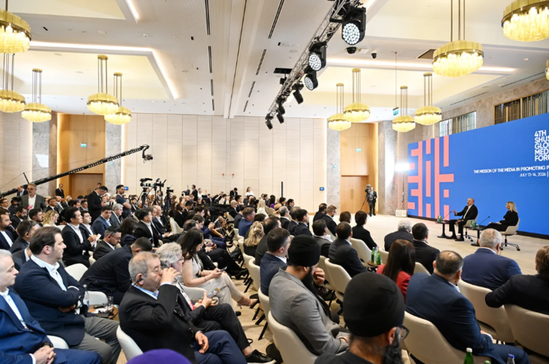 İlham Əliyevin iştirakı ilə IV Şuşa Qlobal Media Forumunun açılış mərasimi keçirilir - CANLI YAYIM