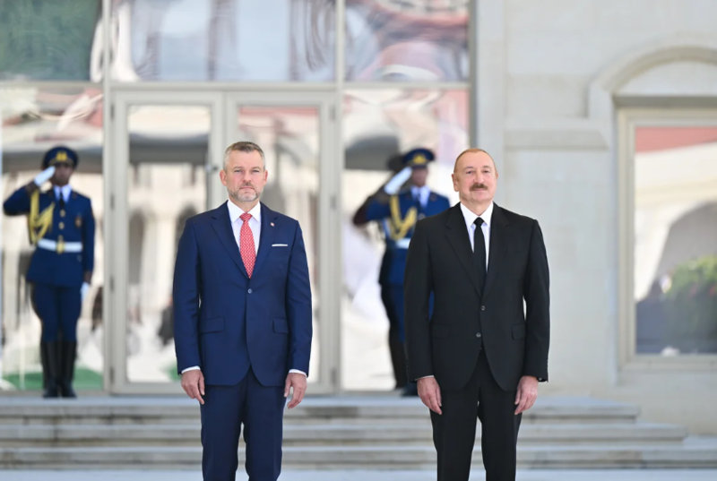 İlham Əliyev Şuşada Peter Pelleqrinini qarşıladı - FOTO