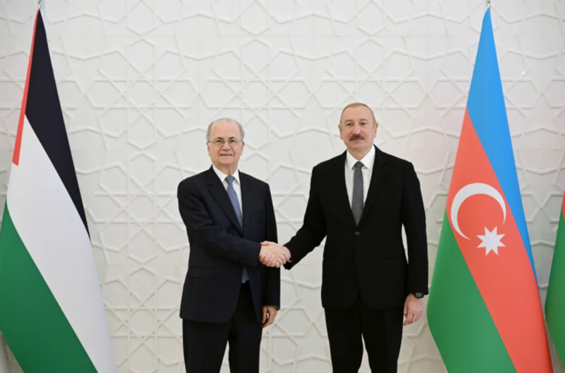 İlham Əliyev Məhəmməd Mustafanı qəbul edib - FOTO