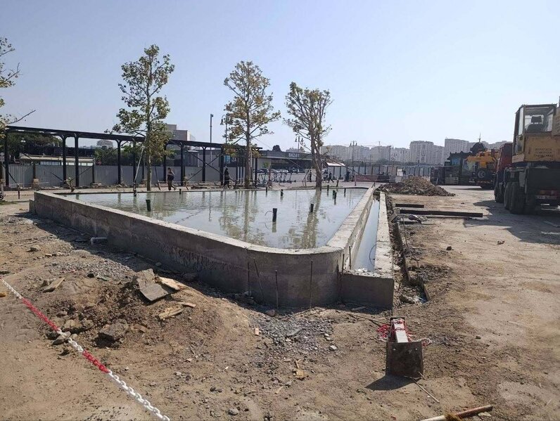 "Gənclik"dəki iki park birləşdirilir - Yeni fotolar