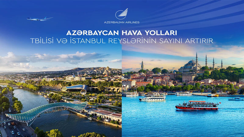 AZAL Tbilisi və İstanbula reyslərin sayını artırdı