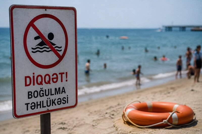 Boğulma hadisələri daxili turizmə təsir göstərir - AÇIQLAMA