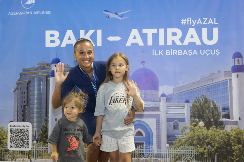 AZAL Atırauya ilk reysini həyata keçirib