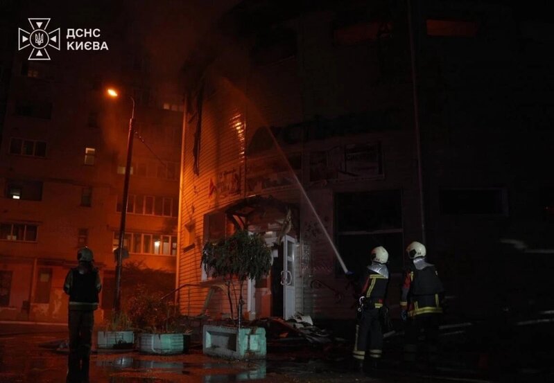 Rusiya Kiyevi kütləvi atəşə tutdu: 6 nəfər ölüb, 23 nəfər yaralanıb