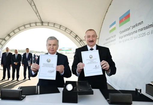 Prezident İlham Əliyev Özbəkistanın Milli İnformasiya Agentliyinə müsahibə verib - FOTO
