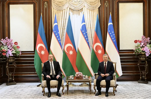 Prezident İlham Əliyev Özbəkistanın Milli İnformasiya Agentliyinə müsahibə verib - FOTO