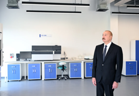 Prezident İlham Əliyev "SABAH.city" innovasiya şəhərciyinin birinci mərhələsinin açılışında iştirak edib