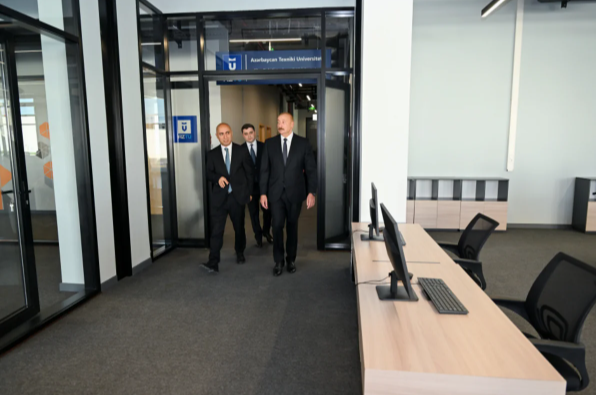 Prezident İlham Əliyev "SABAH.city" innovasiya şəhərciyinin birinci mərhələsinin açılışında iştirak edib