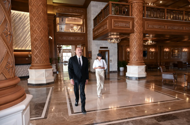 Şamaxıda "Pirqulu Park" hotelinin açılışı olub - FOTO