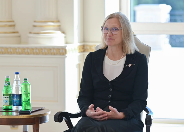 Prezident Estoniyanın ölkəmizə yeni təyin olunmuş səfirini qəbul edib - FOTO