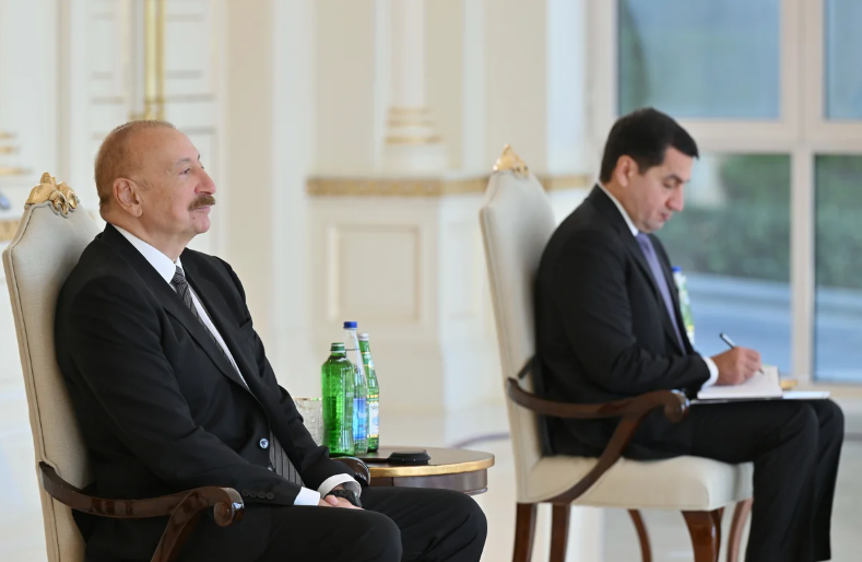 Prezident Estoniyanın ölkəmizə yeni təyin olunmuş səfirini qəbul edib - FOTO