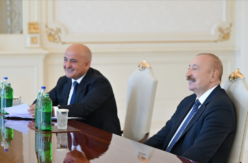 Prezident "Global Infrastructure Partners" şirkətinin rəhbərini qəbul edib - FOTO