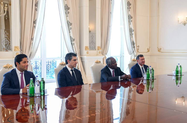 Prezident "Global Infrastructure Partners" şirkətinin rəhbərini qəbul edib - FOTO
