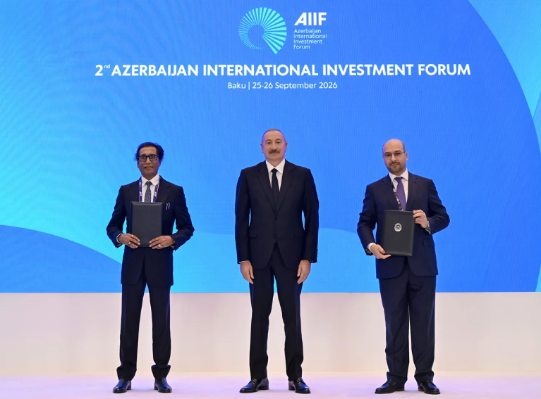 İkinci Azərbaycan Beynəlxalq İnvestisiya Forumu çərçivəsində imzalanmış sənədlər mübadilə edilib - FOTO