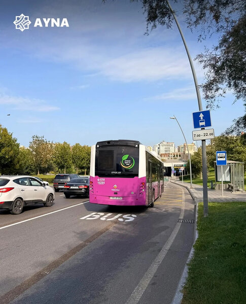 Bakıda avtobuslarla sərnişindaşıma 6 %-ə yaxın artıb