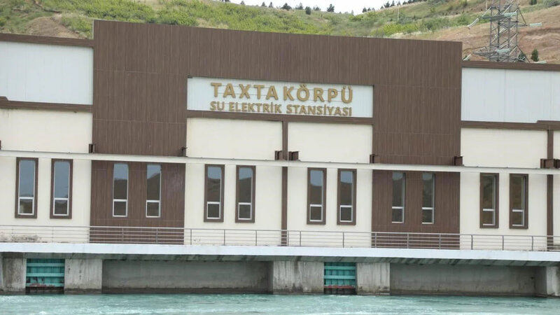 Taxtakörpü su anbarında istehsal edilən enerjinin həcmi açıqlanıb