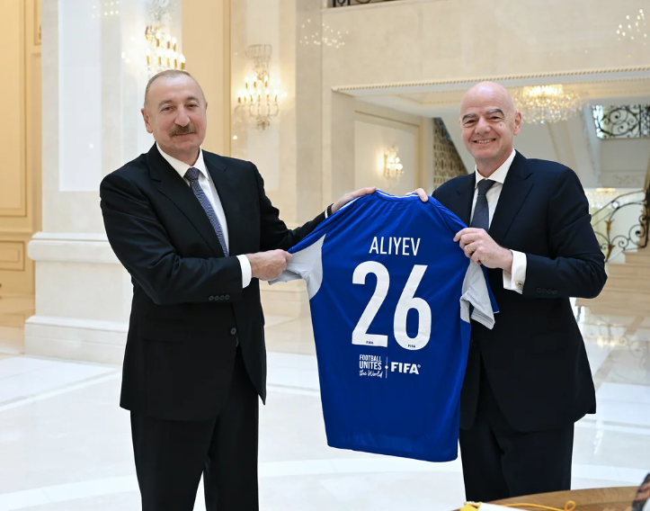 İlham Əliyev Canni İnfantinonu qəbul etdi - FOTO