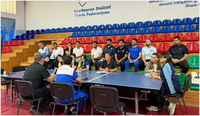 Bakıda stolüstü tennis üzrə beynəlxalq seminar keçirilir