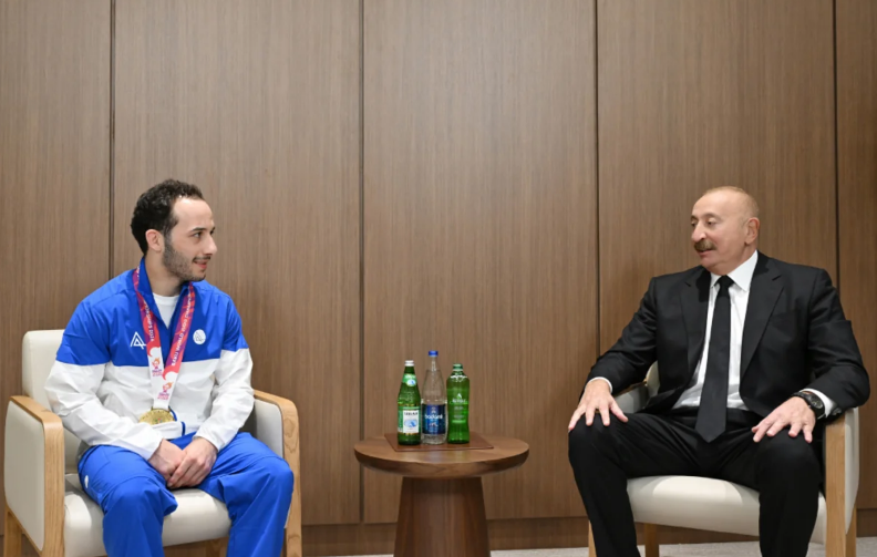 İlham Əliyev cüdo üzrə dünya çempionatının açılış mərasimində iştirak edib - Foto/Video