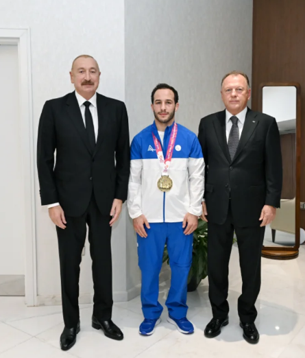 İlham Əliyev cüdo üzrə dünya çempionatının açılış mərasimində iştirak edib - Foto/Video