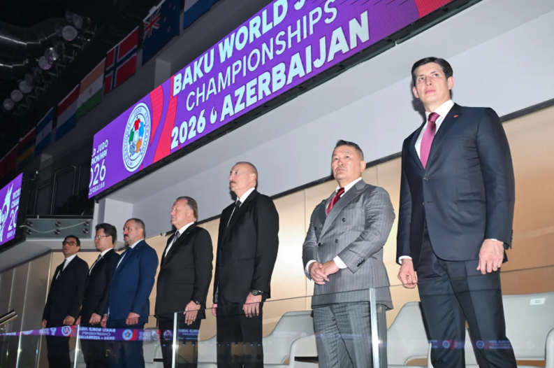 İlham Əliyev cüdo üzrə dünya çempionatının açılış mərasimində iştirak edib - Foto/Video