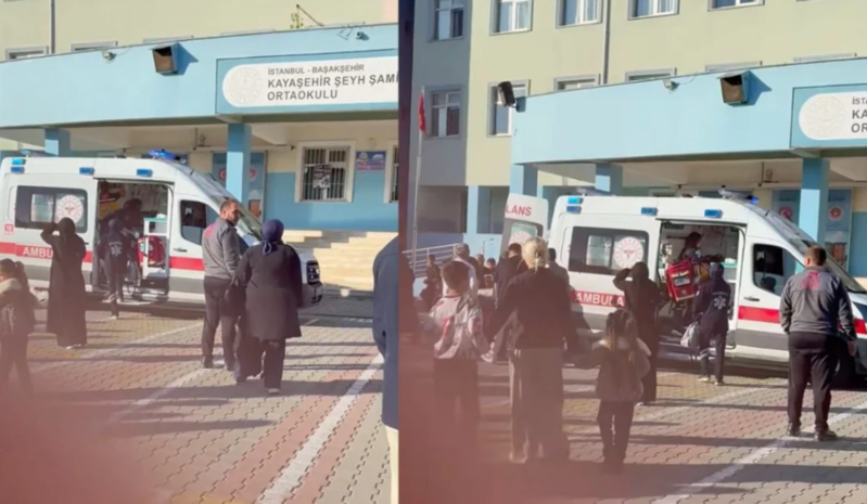 İstanbulda dəhşətli hadisə: 15 yaşlı məktəbli qız şagirdləri bıçaqladı - VİDEO