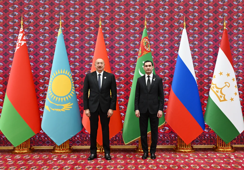 İlham Əliyev MDB Dövlət Başçıları Şurasının iclasının keçiriləcəyi məkana gedib - Foto