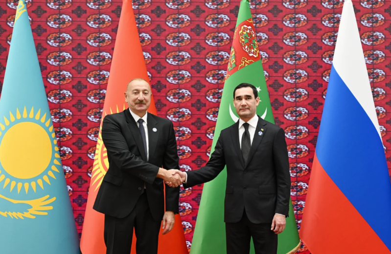İlham Əliyev MDB Dövlət Başçıları Şurasının iclasının keçiriləcəyi məkana gedib - Foto