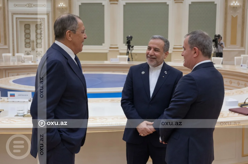 Lavrovdan Bayramov və Əraqçıya xüsusi maraq: Davranışı ilə diqqət çəkdi - Video