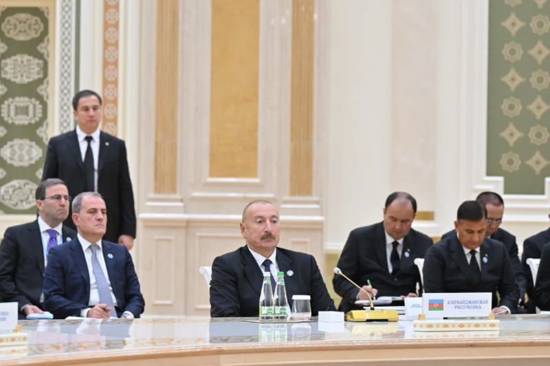 Türkmənbaşı şəhərində MDB Dövlət Başçıları Şurasının geniş tərkibdə iclası keçirilib - Foto