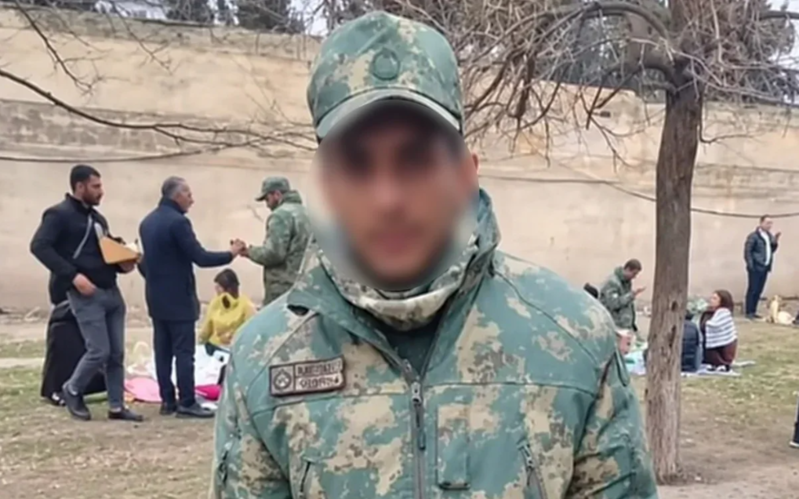 Ermənistan İK Azərbaycan hərbçisi ilə bağlı insidentdə yaralanan qadın zərərçəkmiş qismində tanıdı - Foto