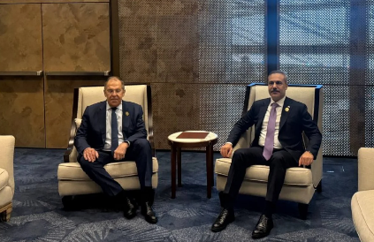 Hakan Fidan və Sergey Lavrov Bakıda görüşdülər