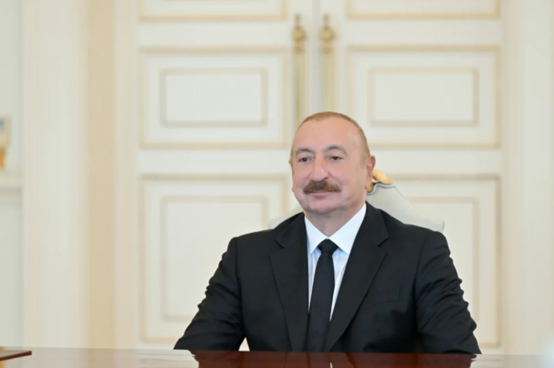 Azərbaycan Prezidenti İlham Əliyev Hindistanın xarici işlər nazirini qəbul edib