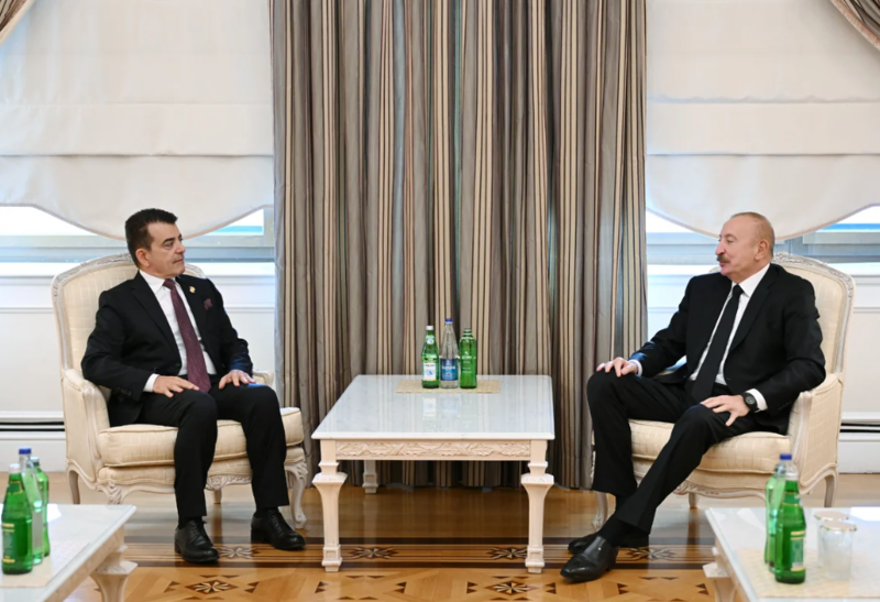 İlham Əliyev ICESCO-nun baş direktorunu qəbul edib - Foto