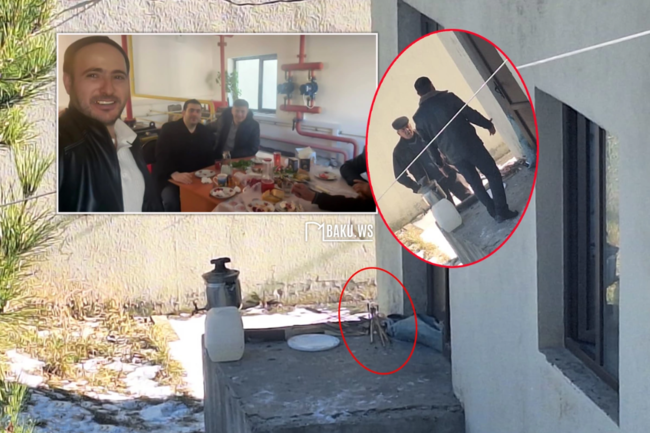 Məktəbdə BİABIRÇILIQ - İşçilər qazanxanada kabab çəkib, yeyib-içmək məclisi qurdular