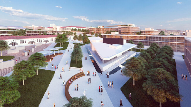 Qarabağ Universiteti belə olacaq - Fotolar