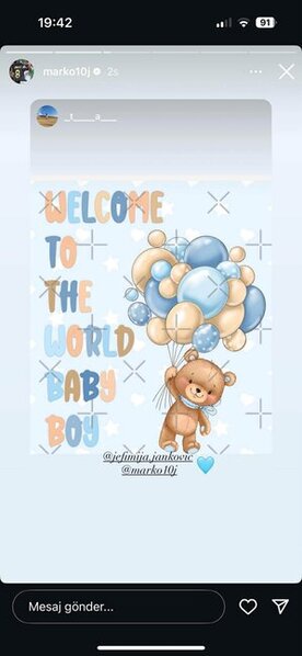 Yankoviç ikinci dəfə ata oldu - Foto