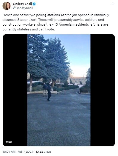 Xankəndidə səsvermə - davam edən anti-Azərbaycan çıxışlar